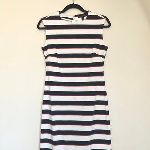 Banana Republic Striped Sheath Dress